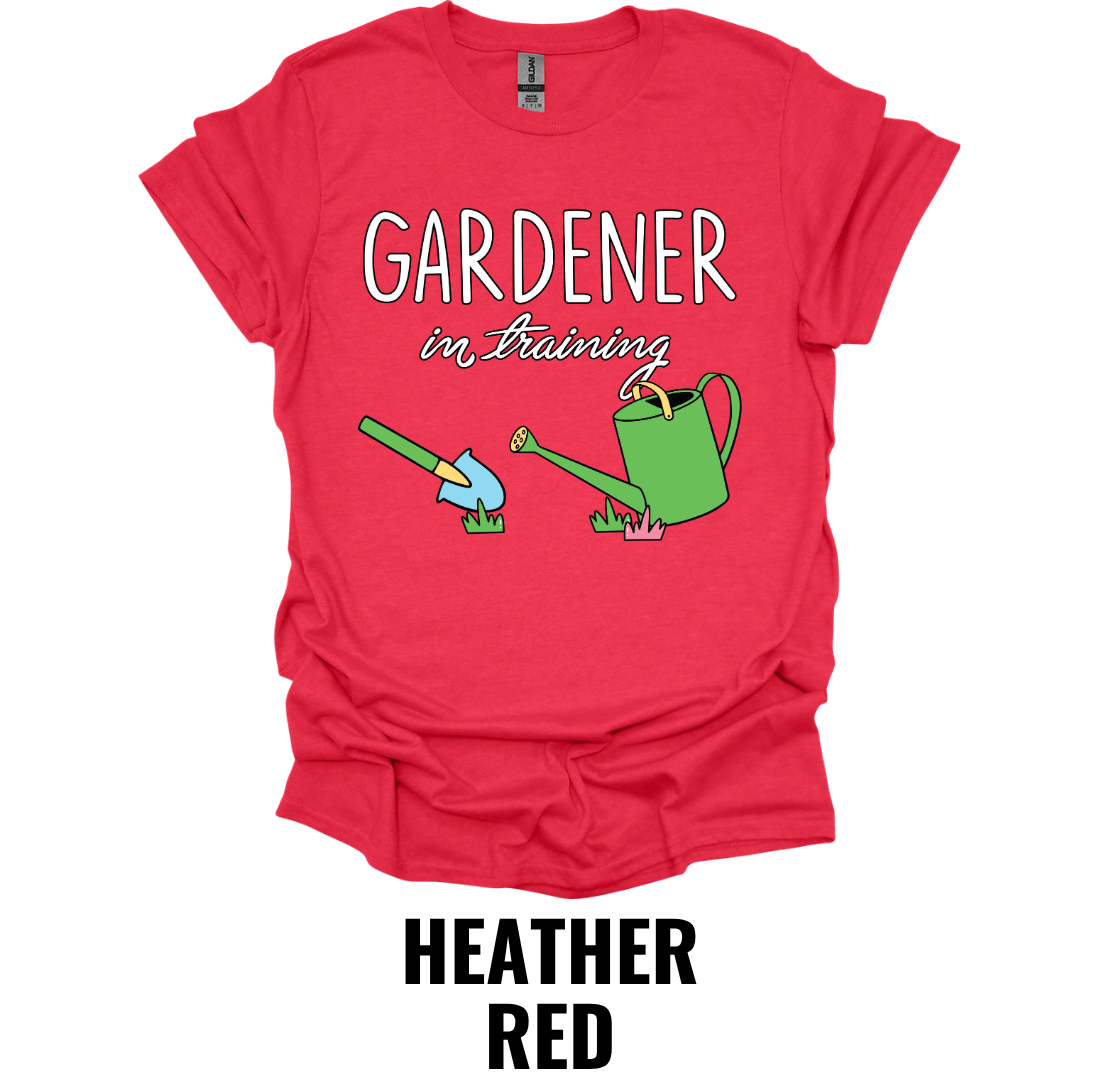Gardener in Training T-Shirt – Cute Gardening Lover Graphic Tee
