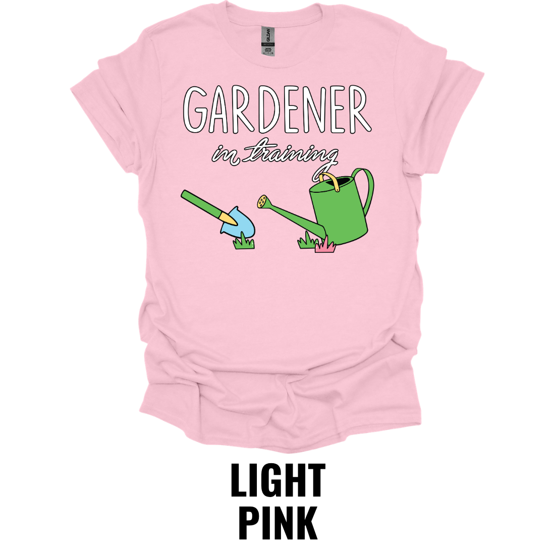 Gardener in Training T-Shirt – Cute Gardening Lover Graphic Tee