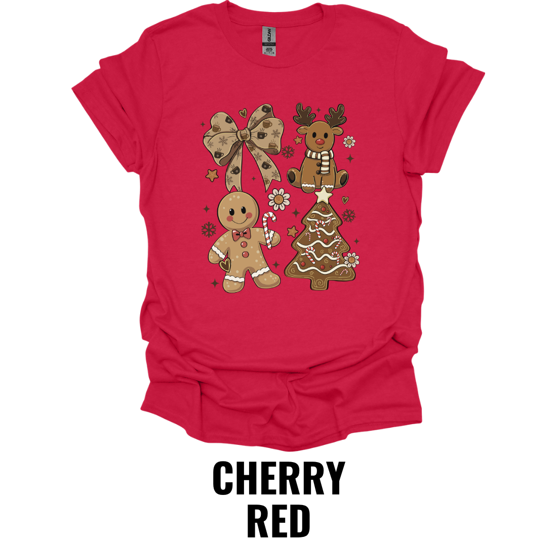 Gingerbread Christmas Shirt – Cute Holiday Cookie Graphic Tee