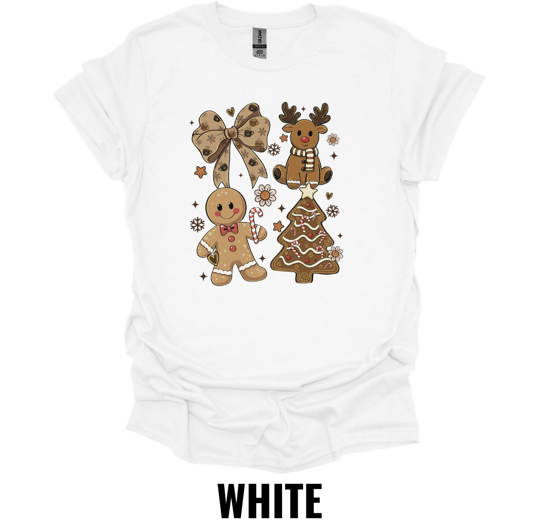 Gingerbread Christmas Shirt – Cute Holiday Cookie Graphic Tee