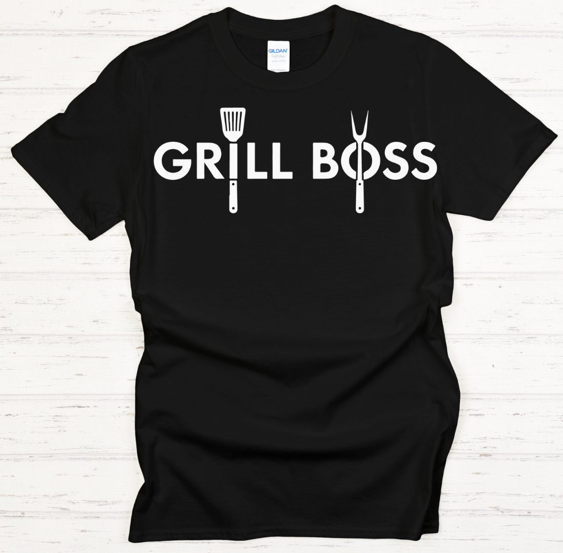Grill Boss BBQ Graphic T-Shirt | Gildan Softstyle Tee