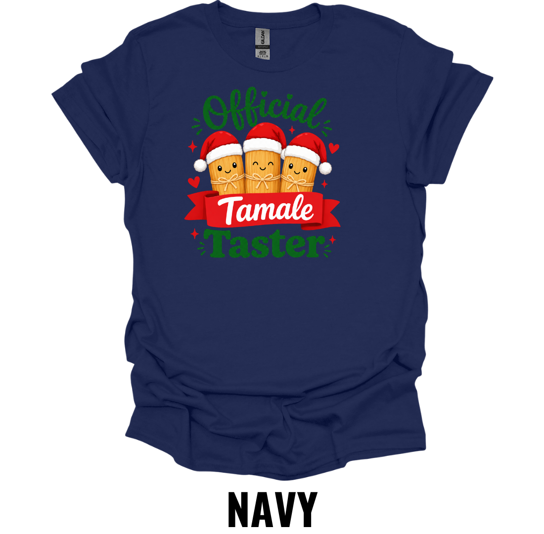 Official Tamale Taster T-Shirt – Funny Christmas Food Tee