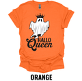 Hallo Queen Ghost Halloween T-Shirt for Women