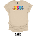 Jesus T-Shirt – Colorful Christian Faith Graphic Tee
