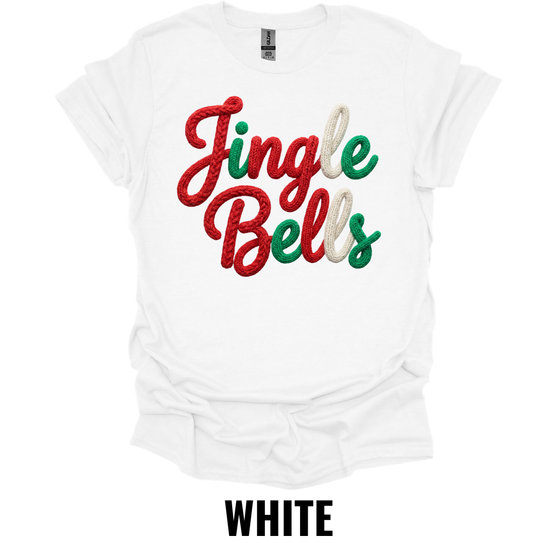 Jingle Bells Christmas Shirt – Festive Holiday Typography Graphic Tee