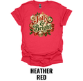 Jolly & Bright T-Shirt – Vintage Christmas Graphic Tee