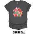 Jolly Little Babe Youth Christmas T-Shirt – Cute Girls Holiday Graphic Tee