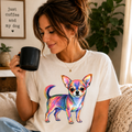 Rainbow Fur Short Hair Chihuahua shirt