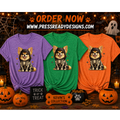 Skeleton Long Hair Chihuahua Shirt