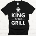 King of the Grill BBQ Graphic T-Shirt | Gildan Softstyle Tee