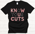 Know Your Cuts Shirt – Funny Butcher Chart BBQ Meat Lover Tee