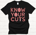 Know Your Cuts Meat Chart Shirt – Funny BBQ Butcher Guide Tee