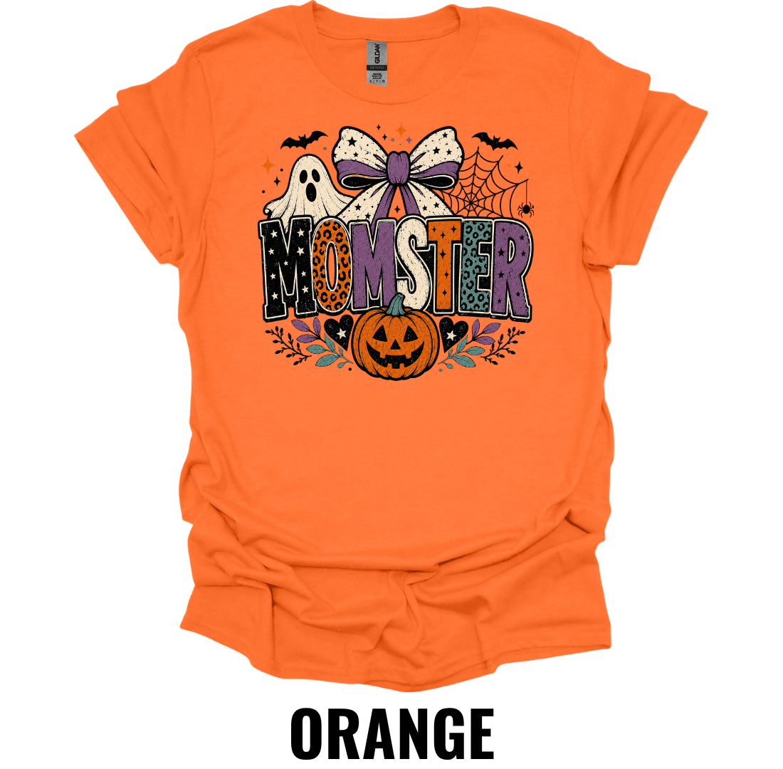 Momster T-Shirt – Cute Halloween Ghost Tee