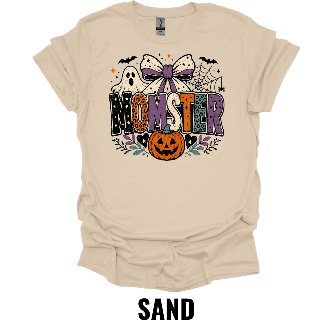 Momster T-Shirt – Cute Halloween Ghost Tee