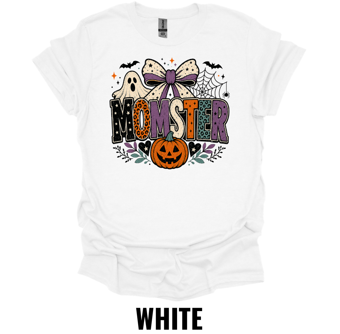 Momster T-Shirt – Cute Halloween Ghost Tee