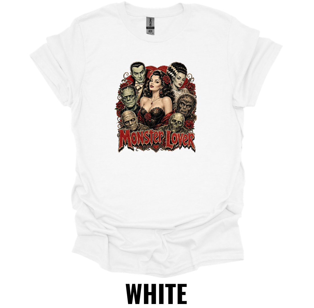Monster Lover T-Shirt – Classic Universal Monsters Tee