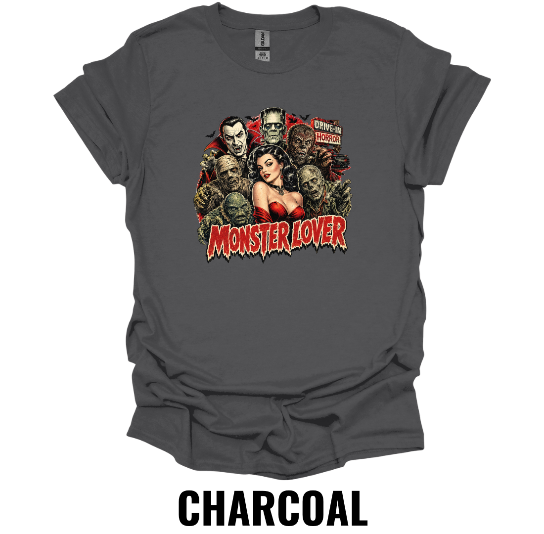 Monster Lover T-Shirt – Vintage Horror Movie Tee