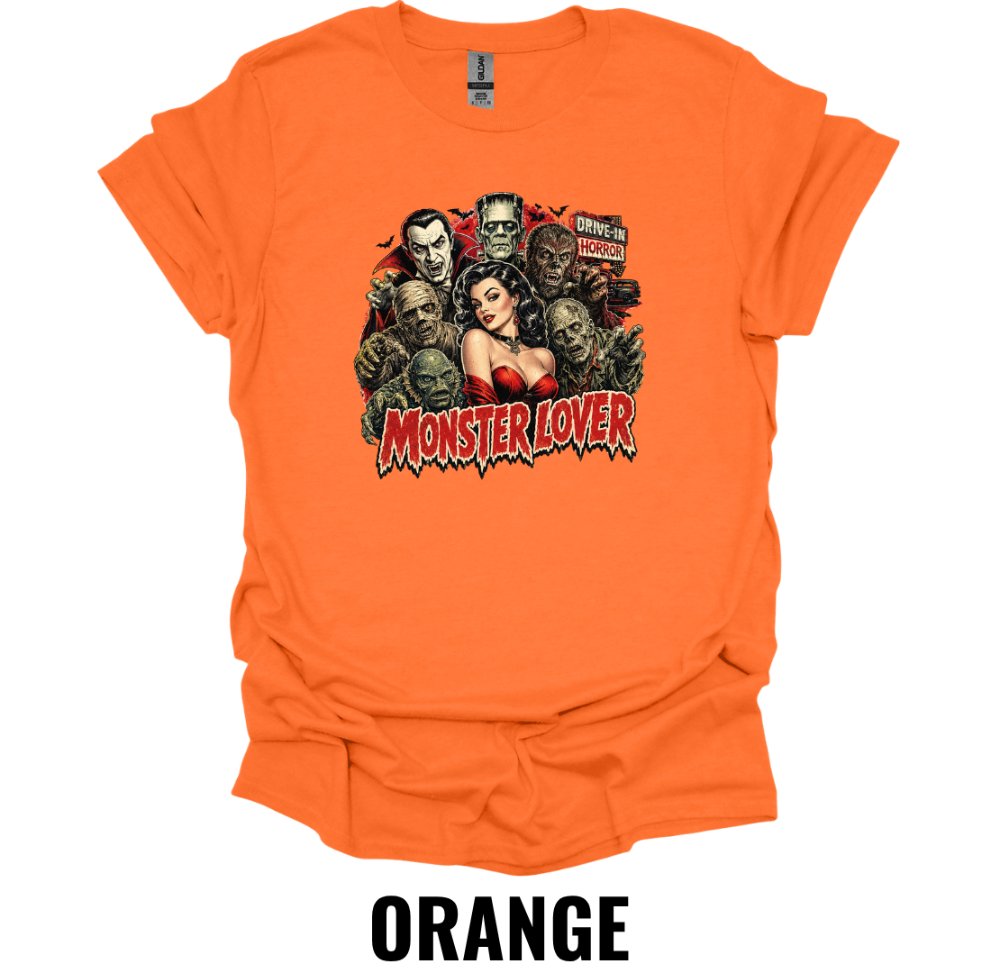 Monster Lover T-Shirt – Vintage Horror Movie Tee