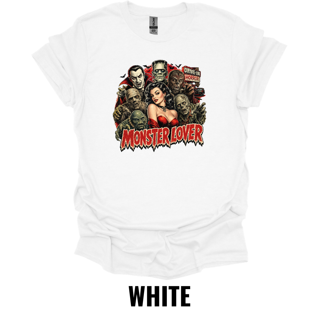 Monster Lover T-Shirt – Vintage Horror Movie Tee