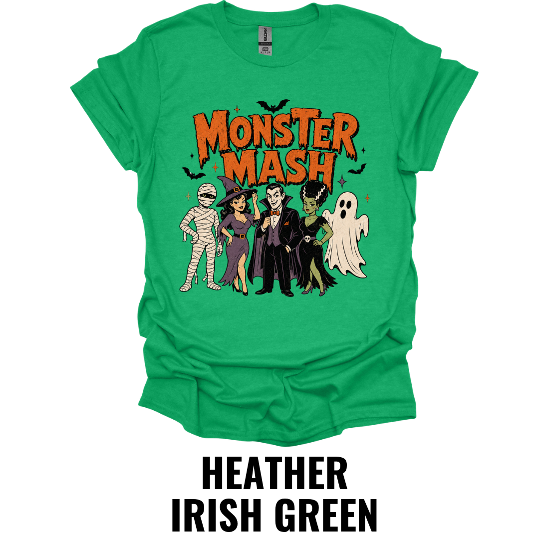 Monster Mash Halloween T-Shirt – Spooky Halloween Graphic Tee
