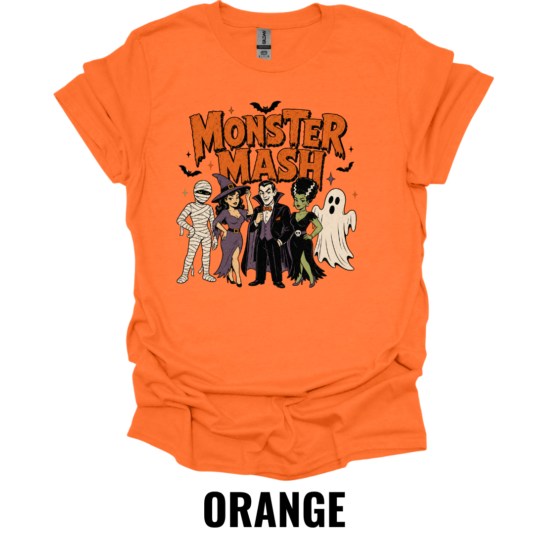 Monster Mash Halloween T-Shirt – Spooky Halloween Graphic Tee