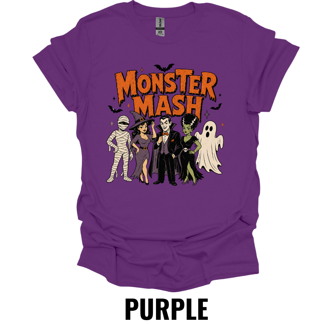 Monster Mash Halloween T-Shirt – Spooky Halloween Graphic Tee