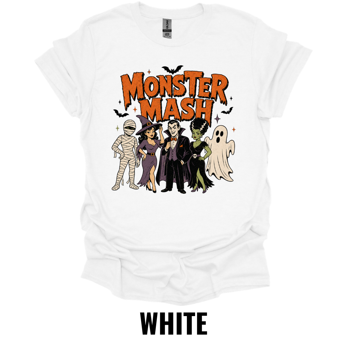 Monster Mash Halloween T-Shirt – Spooky Halloween Graphic Tee