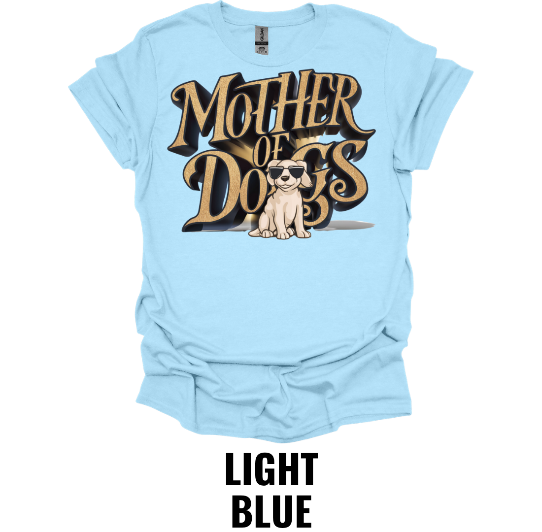 Mother of Dogs Shirt – Vintage Dog Mom Graphic T-Shirt