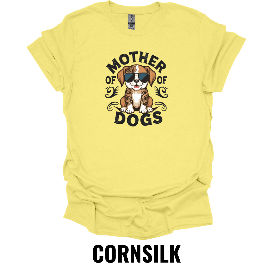 Mother of Dogs T-Shirt – Dog Mom Graphic Tee