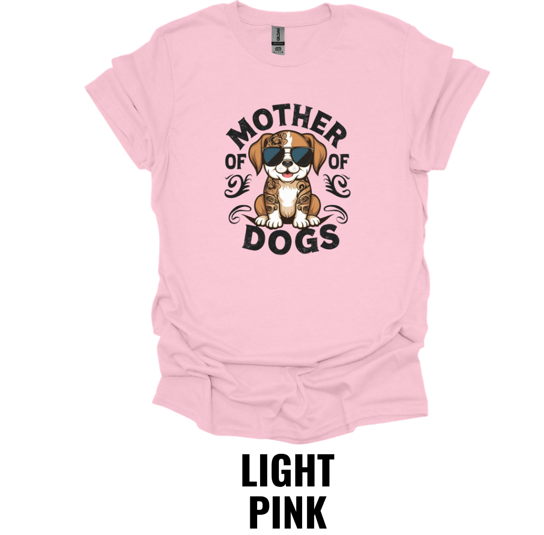 Mother of Dogs T-Shirt – Dog Mom Graphic Tee