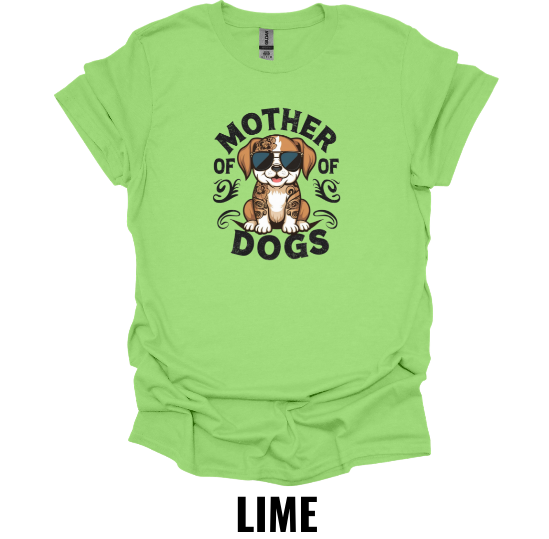 Mother of Dogs T-Shirt – Dog Mom Graphic Tee