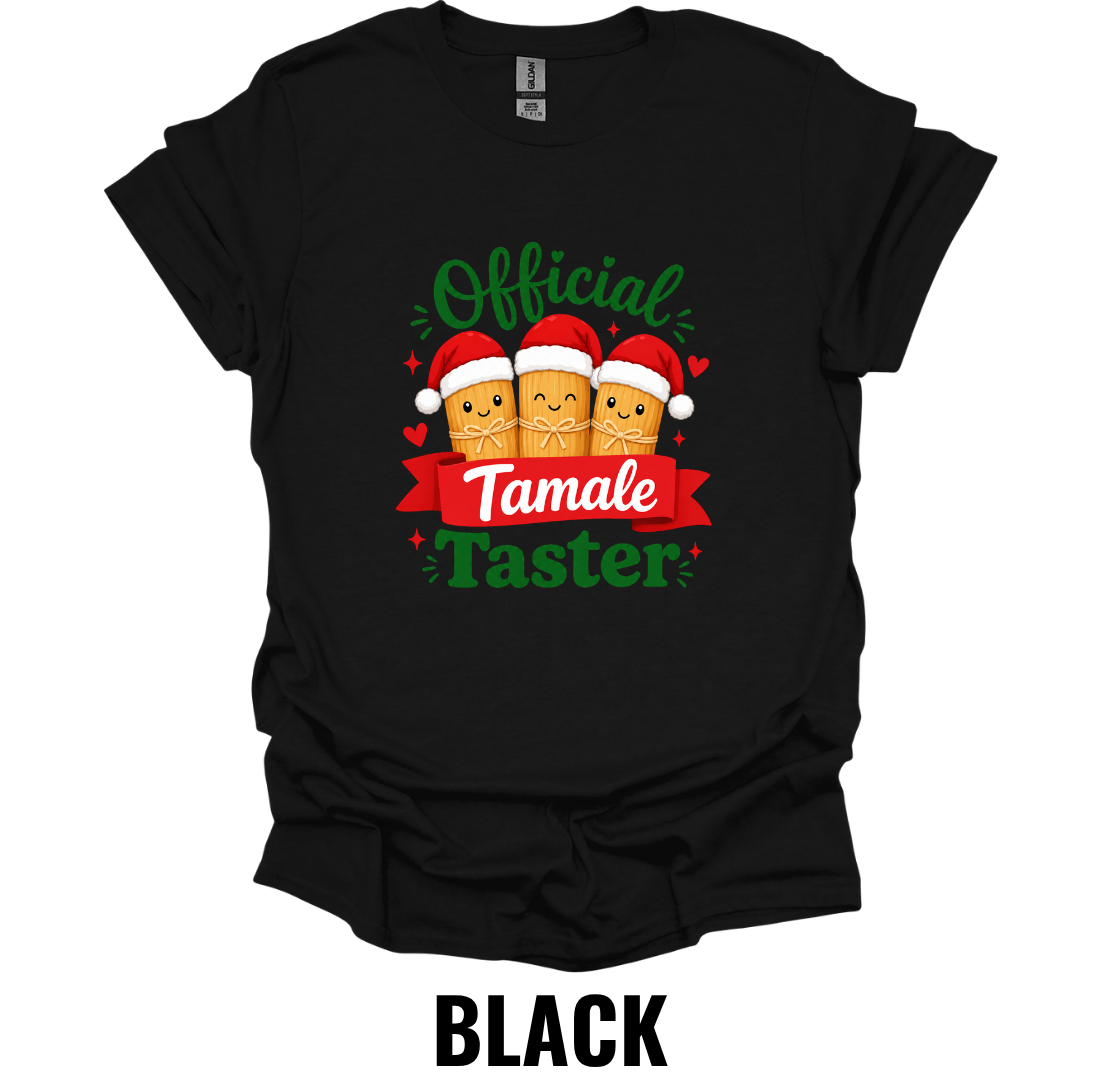 Official Tamale Taster T-Shirt – Funny Christmas Food Tee