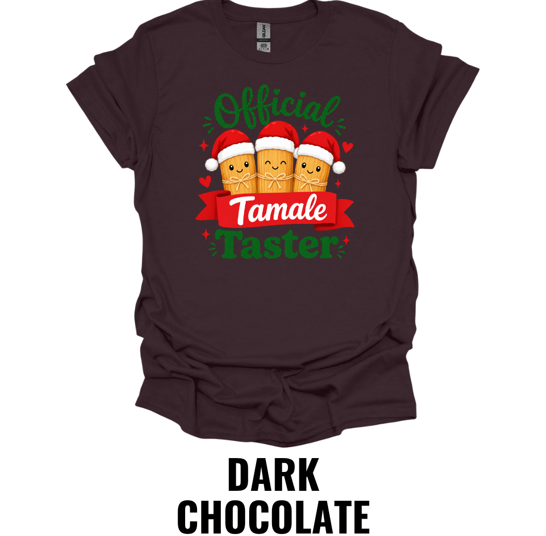 Official Tamale Taster T-Shirt – Funny Christmas Food Tee
