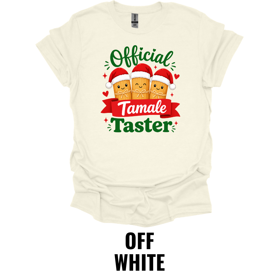 Official Tamale Taster T-Shirt – Funny Christmas Food Tee