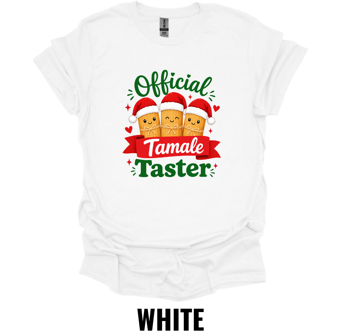 Official Tamale Taster T-Shirt – Funny Christmas Food Tee