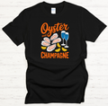 Oyster and Champagne Shirt on Gildan Softstyle Tee