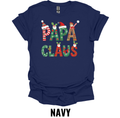 Papa Claus Shirt – Funny Christmas Grandpa Graphic Tee