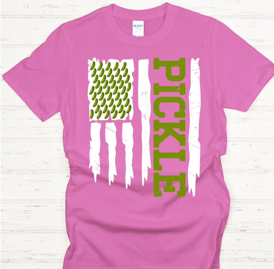 Pickle American Flag Shirt – Funny Patriotic Pickle Lover Tee