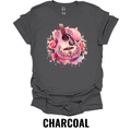 Pink Floral Guitar T-Shirt – Country Music Graphic Tee