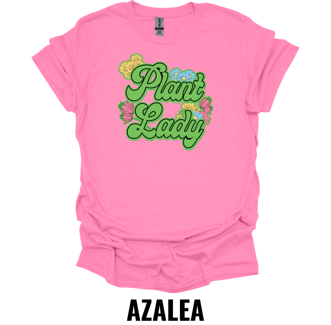 Plant Lady T-Shirt – Cute Floral Plant Lover Graphic Tee