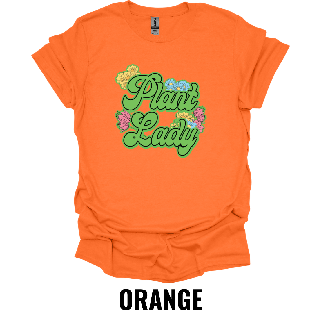 Plant Lady T-Shirt – Cute Floral Plant Lover Graphic Tee