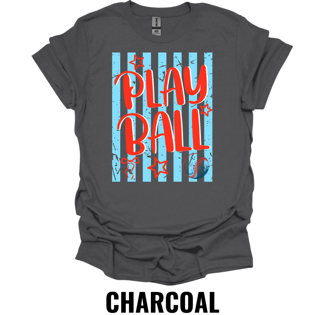 Play Ball Shirt – Baseball Graphic Game Day T-Shirt