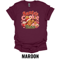 Santa's Cookie Tester T-Shirt – Funny Christmas Baking Tee