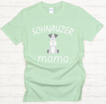Schnauzer Mama Dog Lover Shirt on Gildan Softstyle Tee
