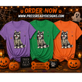 Skeleton Schnauzer Dog Hoodie Shirt