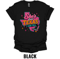 She's From Texas I Can Tell T-Shirt – Western Country Texas Graphic Tee