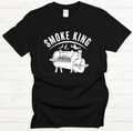 Smoke King BBQ Smoker Graphic T-Shirt | Gildan Softstyle Tee