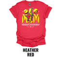 Softball Mom T-Shirt – Retro Lightning Graphic Tee