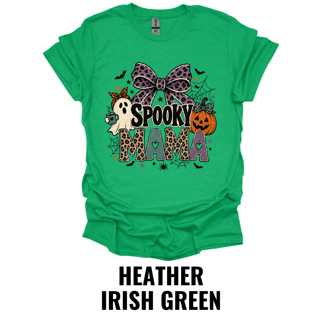 Spooky Mama T-Shirt – Cute Halloween Ghost Tee