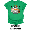 Spooky Season Social Club T-Shirt – Cute Halloween Coffee Tee